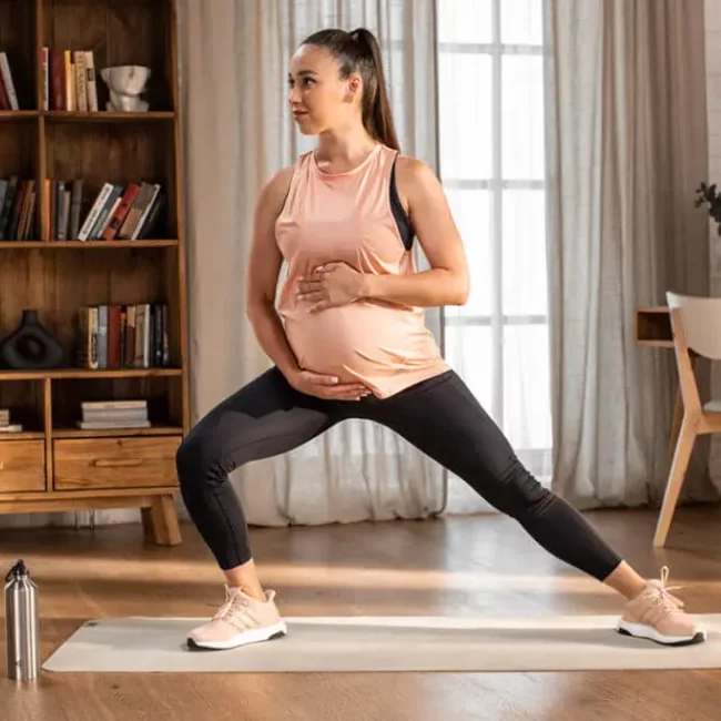 Graviditetssäker träning hemma och på gymmet
